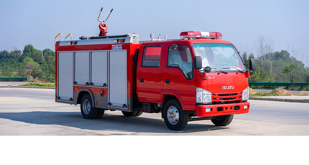 五十铃600P水罐消防车图8