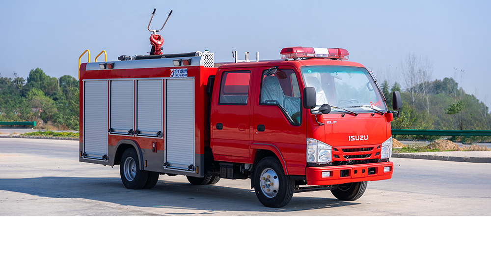 五十铃700P内藏水罐消防车图8