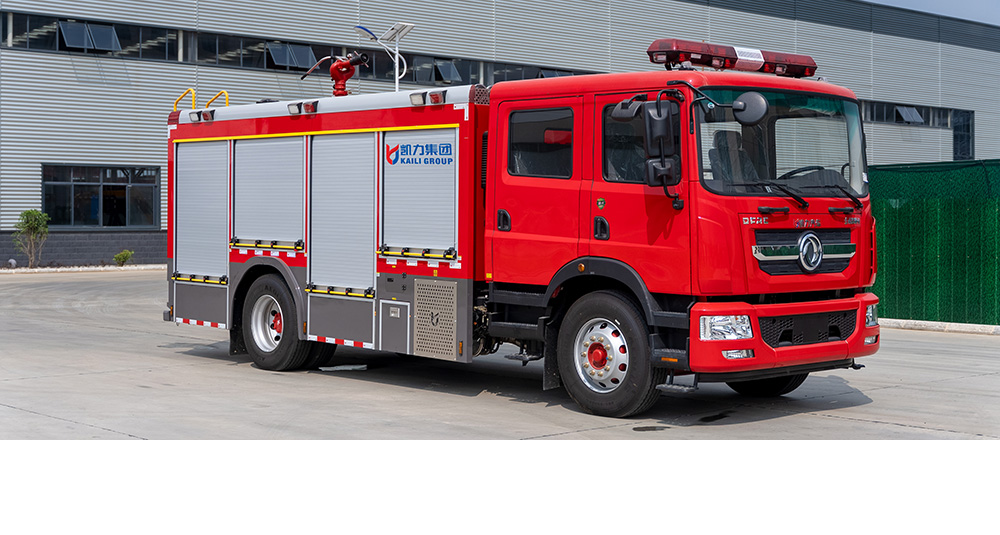 东风D9内藏水罐消防车图9