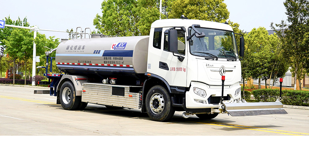 东风天锦纯电路面清洗车图1