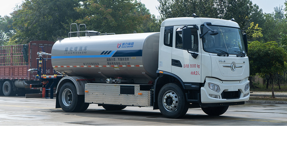 东风天锦纯电绿化喷洒车图1