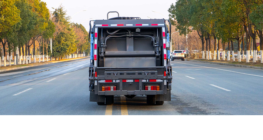 东风华神纯电压缩式垃圾车图3