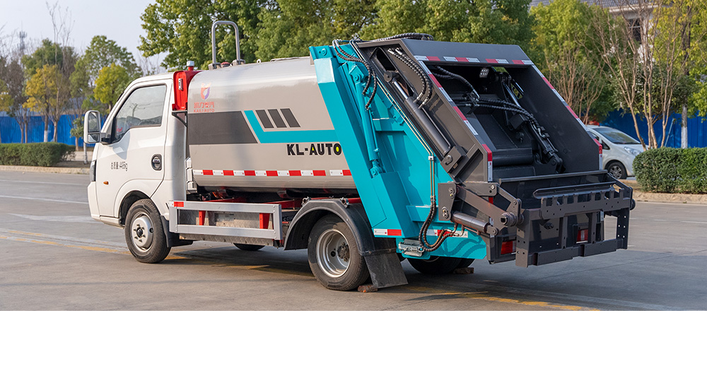 东风途逸纯电压缩式垃圾车图4