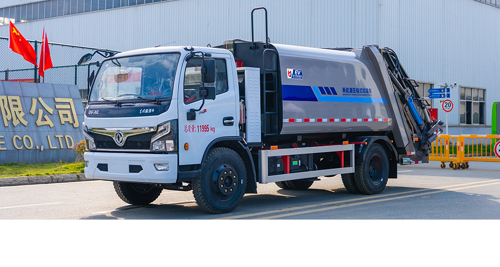 东风福瑞卡混动压缩式垃圾车图2