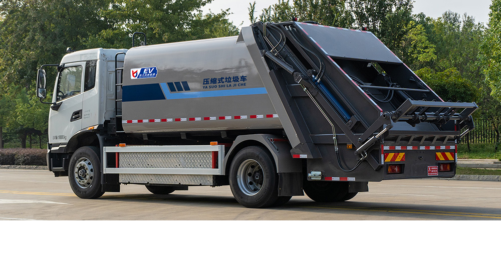 东风天锦纯电压缩式垃圾车图4