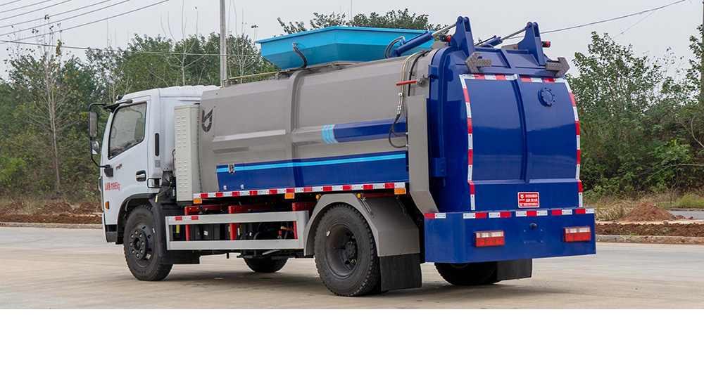 东风福瑞卡混动餐厨垃圾车图6