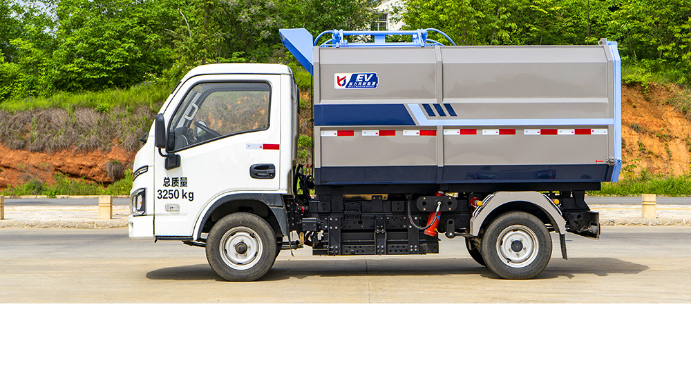 上汽跃进纯电自装卸式垃圾车图6