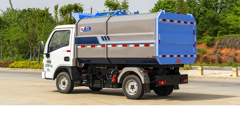 上汽跃进纯电自装卸式垃圾车图4
