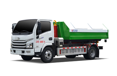 上汽跃进纯电车厢可卸式垃圾车
