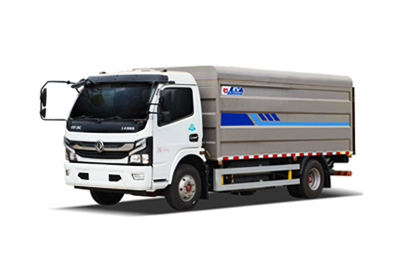 东风凯普特纯电密封式桶装垃圾车