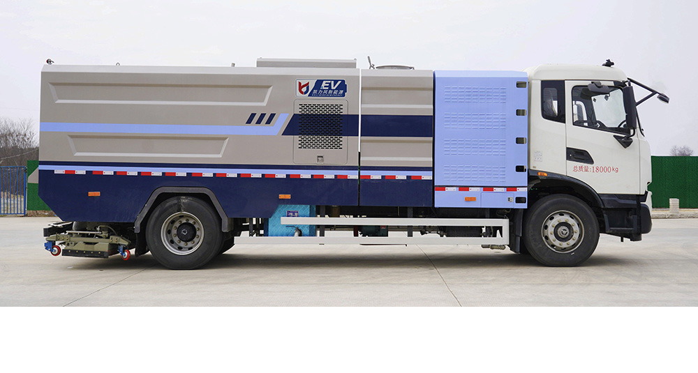东风天锦纯电道路污染清除车图3