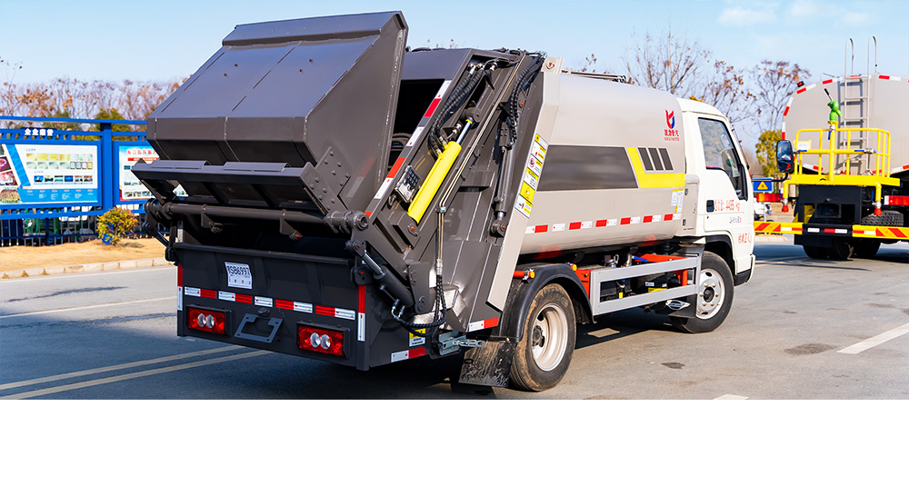 福田小卡之星3压缩式垃圾车图6