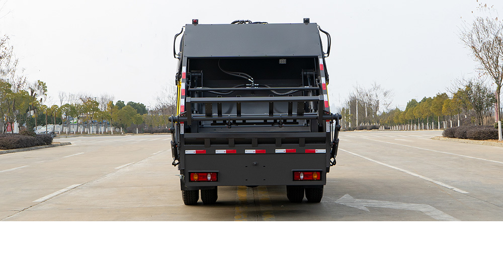 华神F5压缩式垃圾车图7