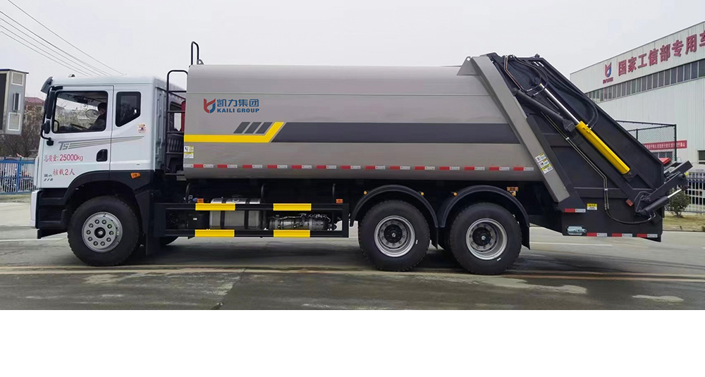 华神T5压缩式垃圾车图6