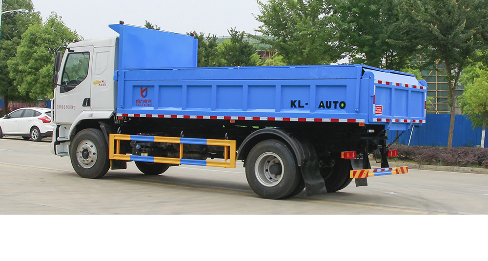 柳汽自卸式垃圾车图4