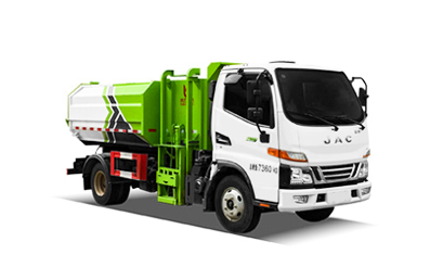 江淮V3自装卸式垃圾车 侧装