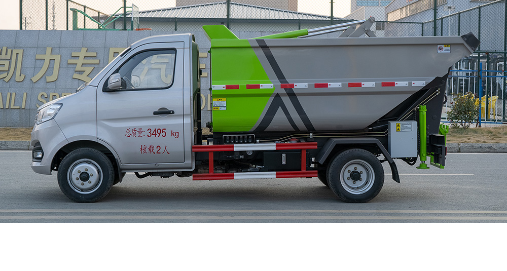 长安自装卸式垃圾车 后装图6