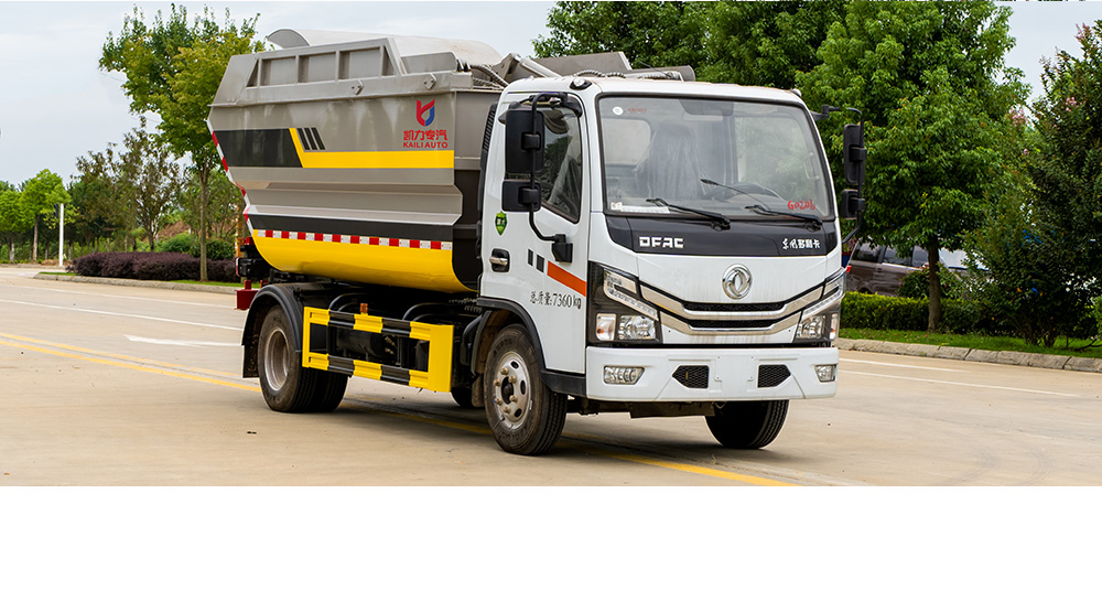 小多利卡自装卸式垃圾车 后装图1