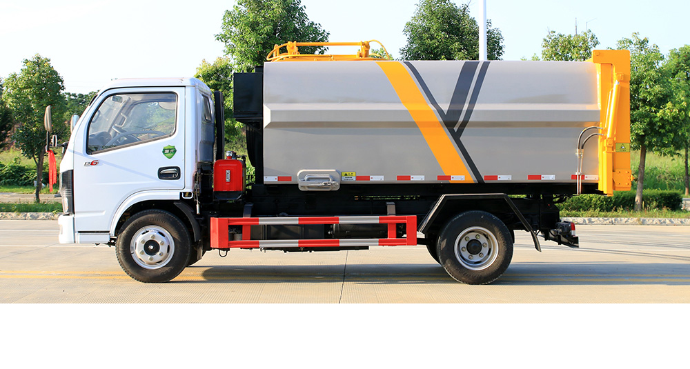 小多利卡侧装压缩垃圾车图4