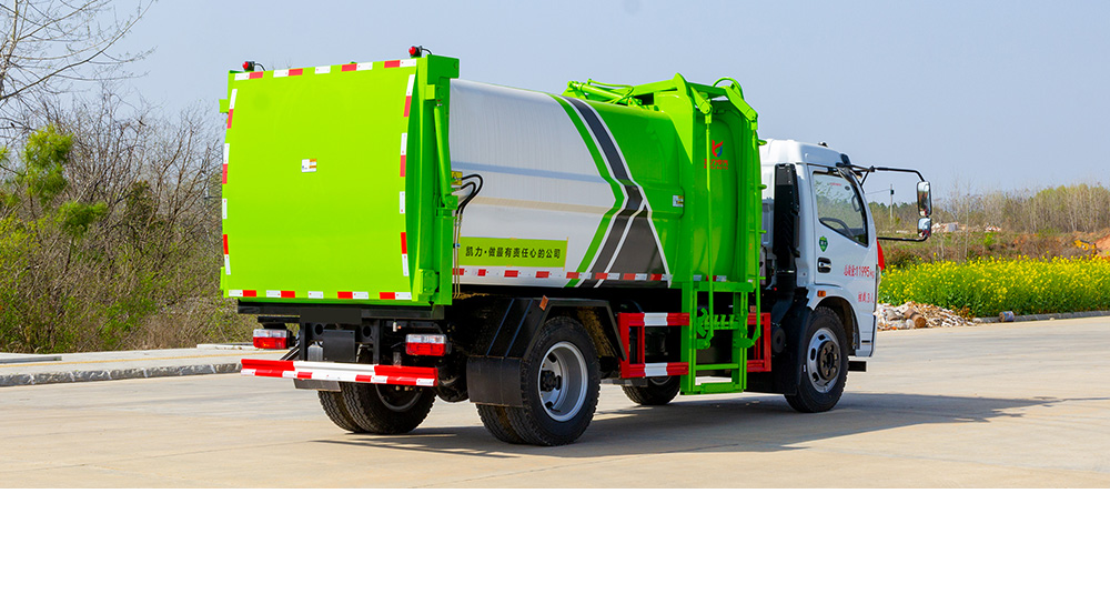 大福瑞卡侧装压缩垃圾车图3