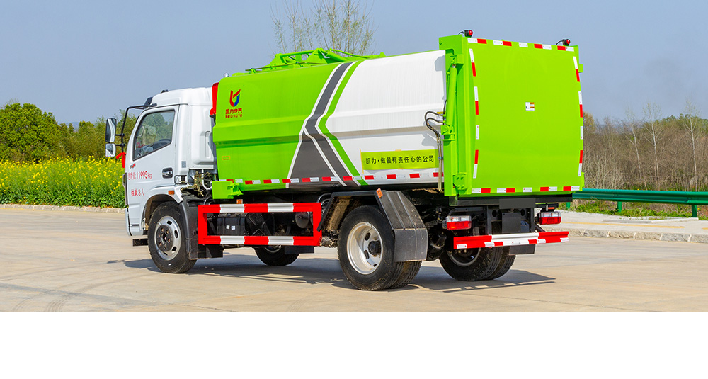大福瑞卡侧装压缩垃圾车图4