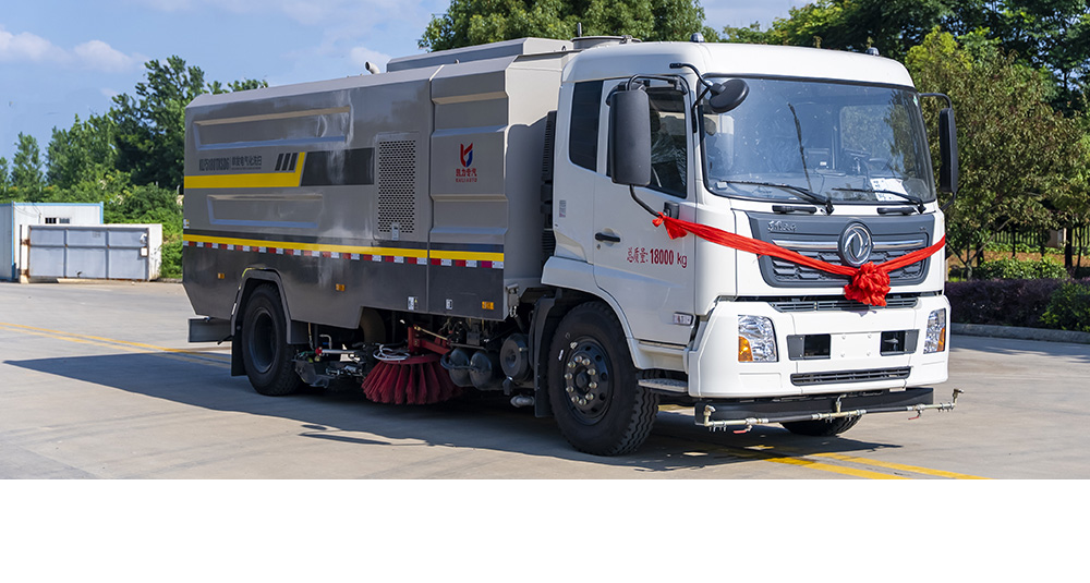 单发电气化洗扫车图1