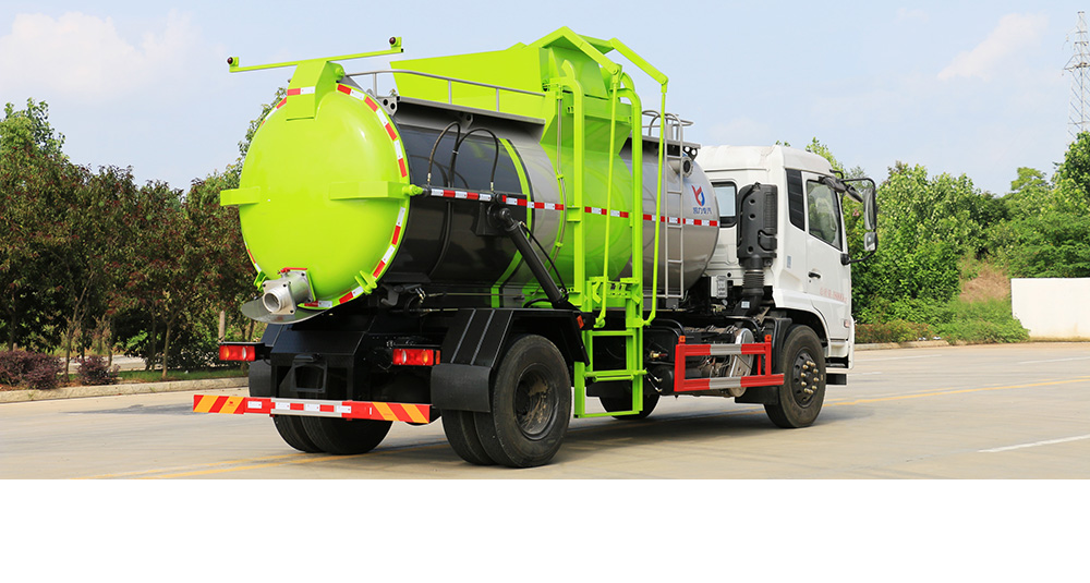 东风天锦餐厨式垃圾车图5