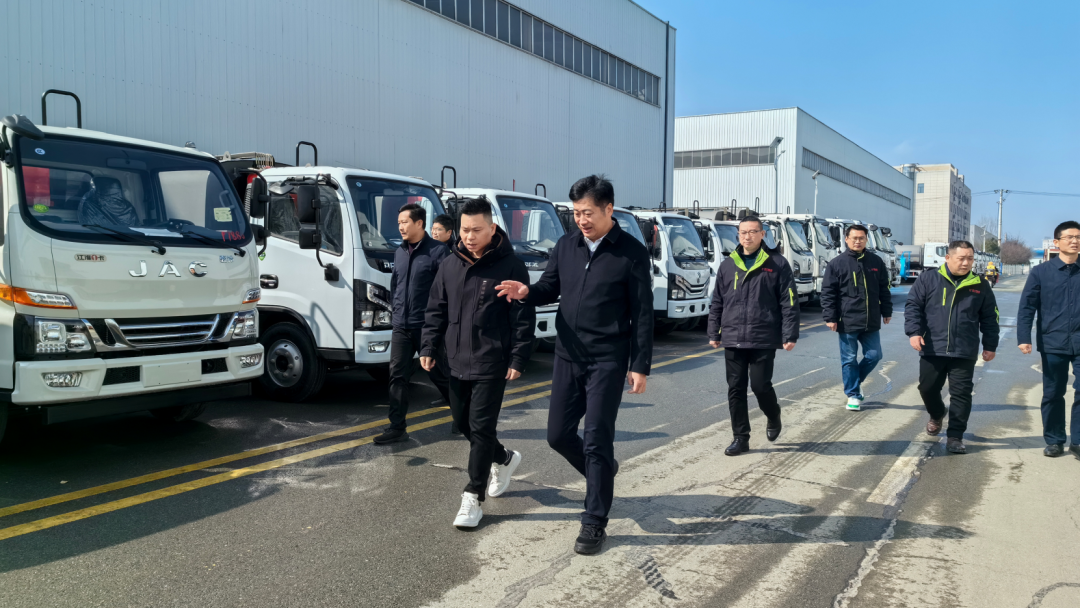 【专汽新闻】送祝福，鼓干劲，助胜“开门红”——高新区领导莅临凯力集团新春走访慰问