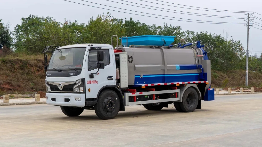 【新能源热销】凯力风-大福瑞卡F7混动8方餐厨垃圾车